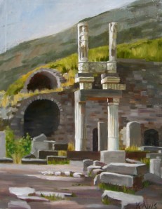 "Ruins at Ephesus"