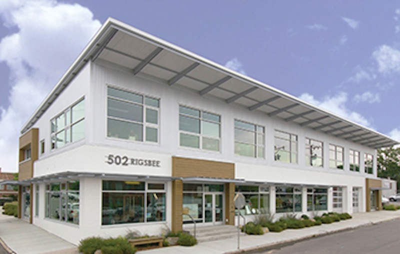 The BuildSense building in downtown Durham.