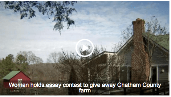 Couples write essays, not checks, to own Chatham County farm : WRAL.com 2017-09-10 23-20-31