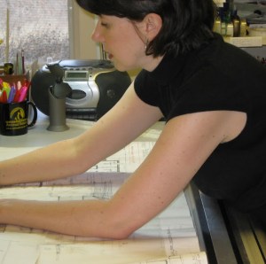 ACS at drafting table